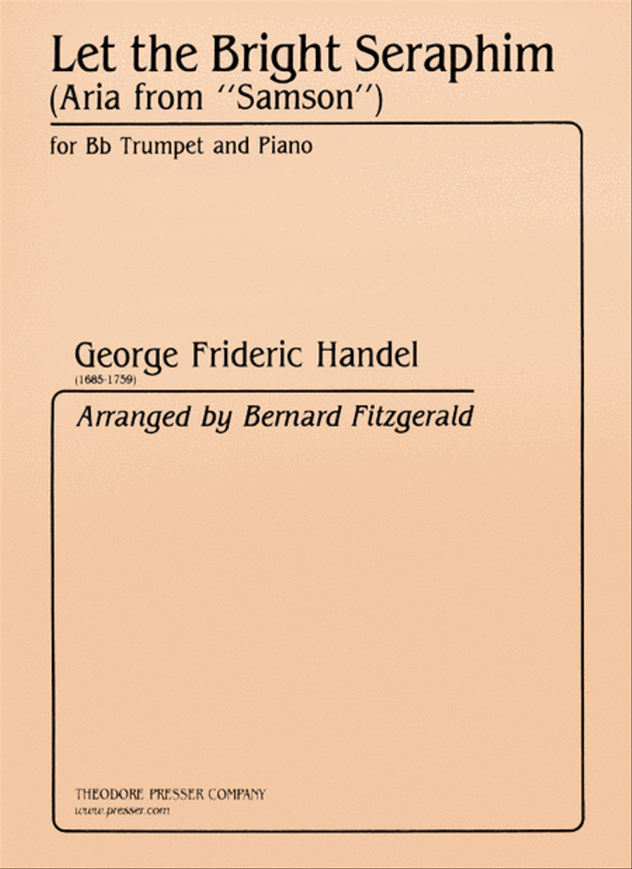 Let the Bright Seraphim Chamber Music scores gallery preview page 1