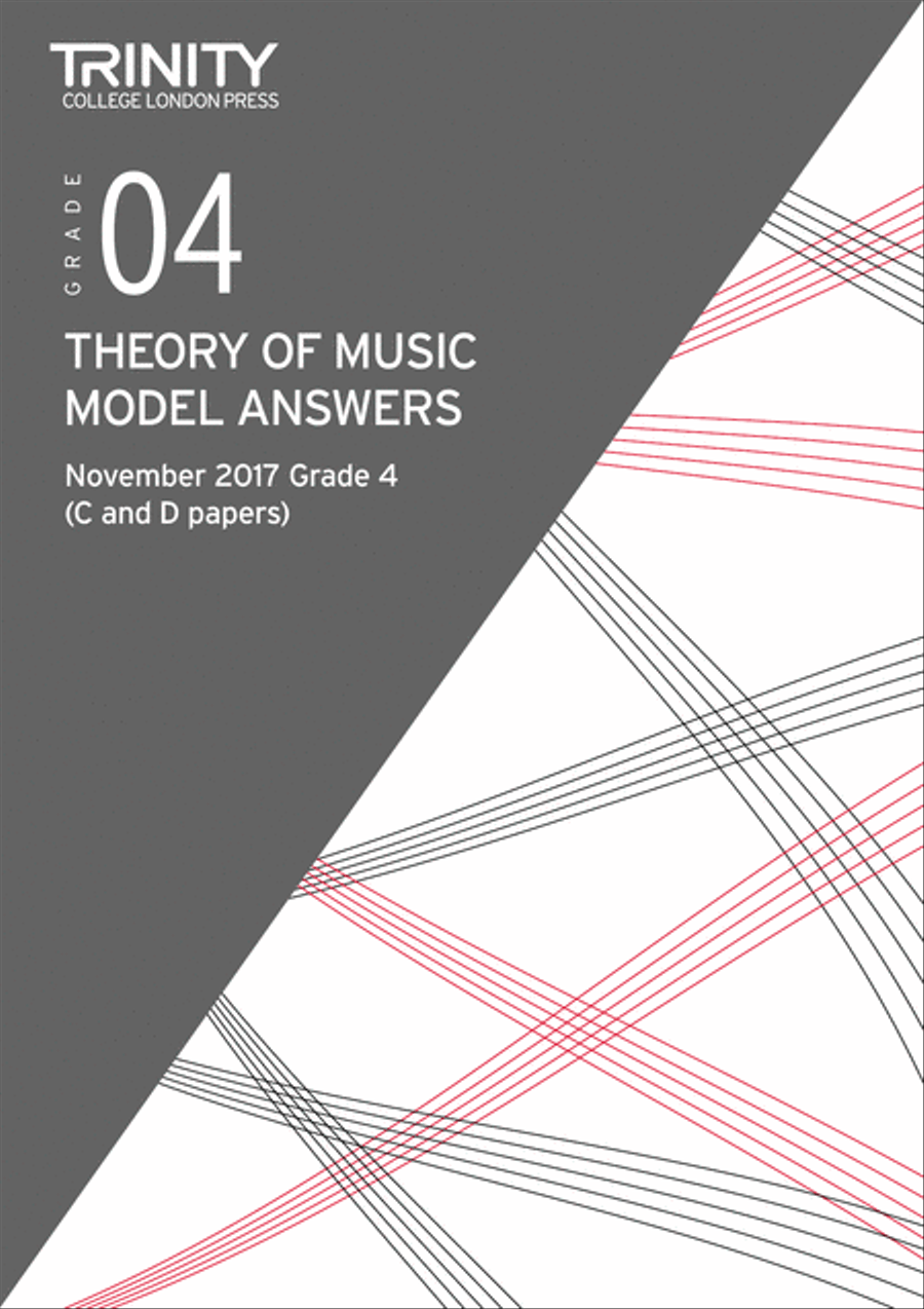 Theory Model Answer Papers Nov 2017: Grade 4