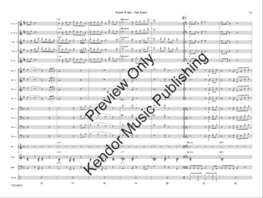 Ace of Hearts Jazz Ensemble scores gallery preview page 14