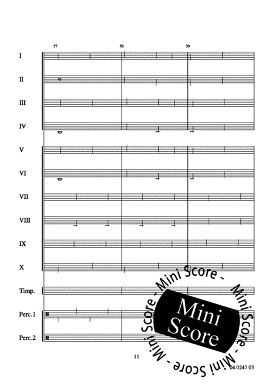 Queens and Bees Brass Band scores gallery preview page 13