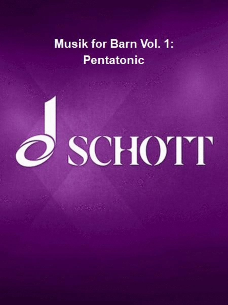 Musik för Barn Vol. 1: Pentatonic Recorder scores gallery preview page 1