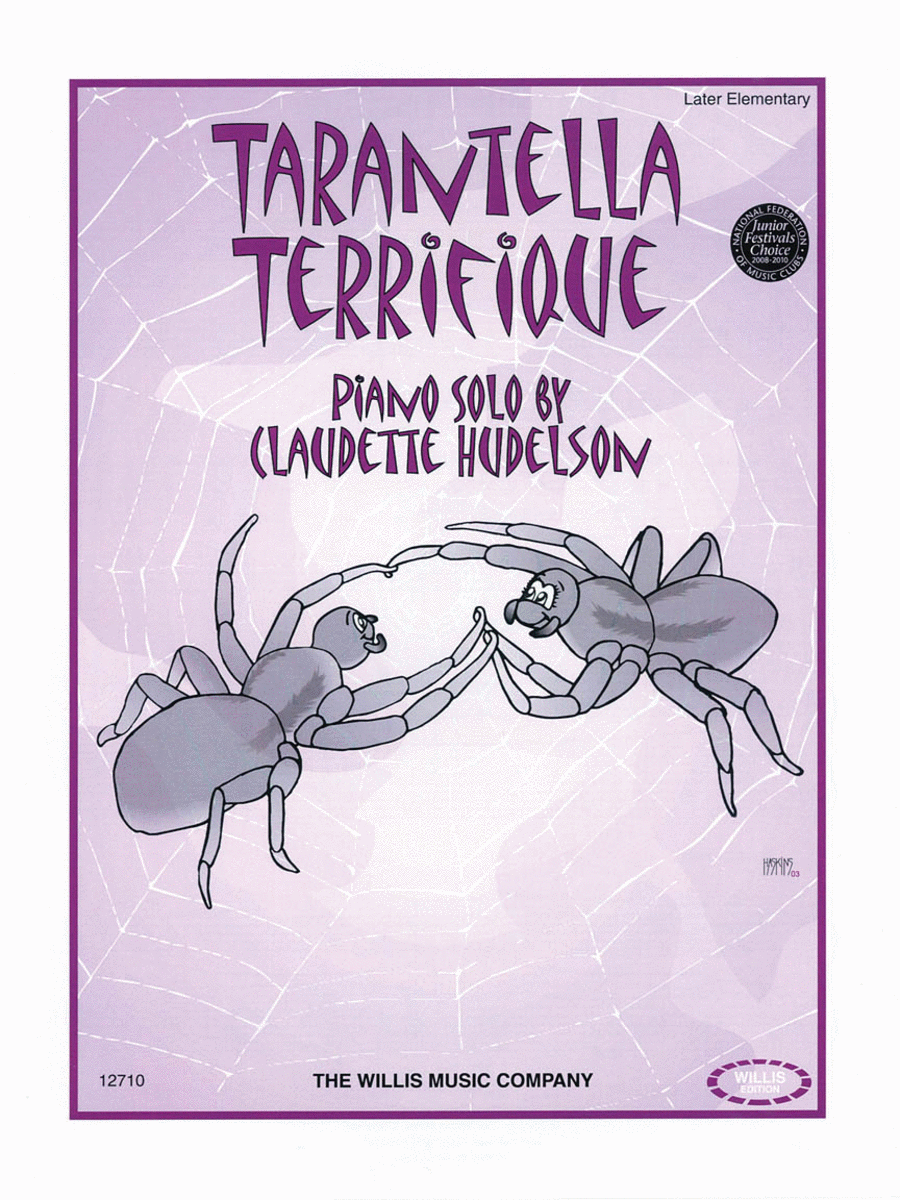 Tarantella Terrifique Easy Piano scores gallery preview page 1