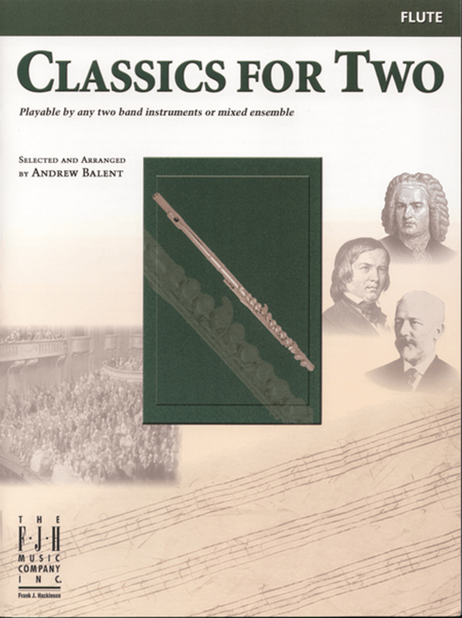 Classics for Two, Flute Flute scores gallery preview page 1