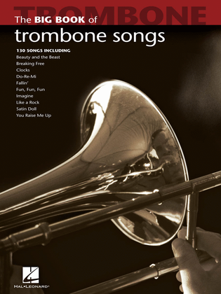 Book cover for Big Book of Trombone Songs