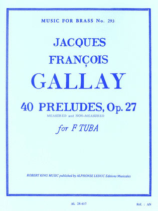 40 Preludes Op.27 (tuba Solo)