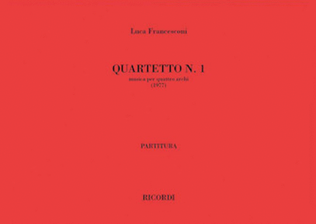 Book cover for Quartetto N. 1
