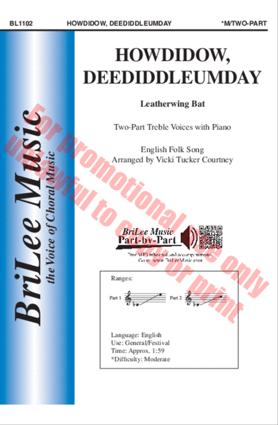 Howdidow, deediddleumday Choir scores gallery preview page 2