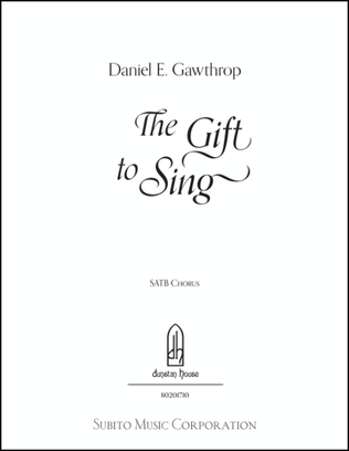 The Gift to Sing