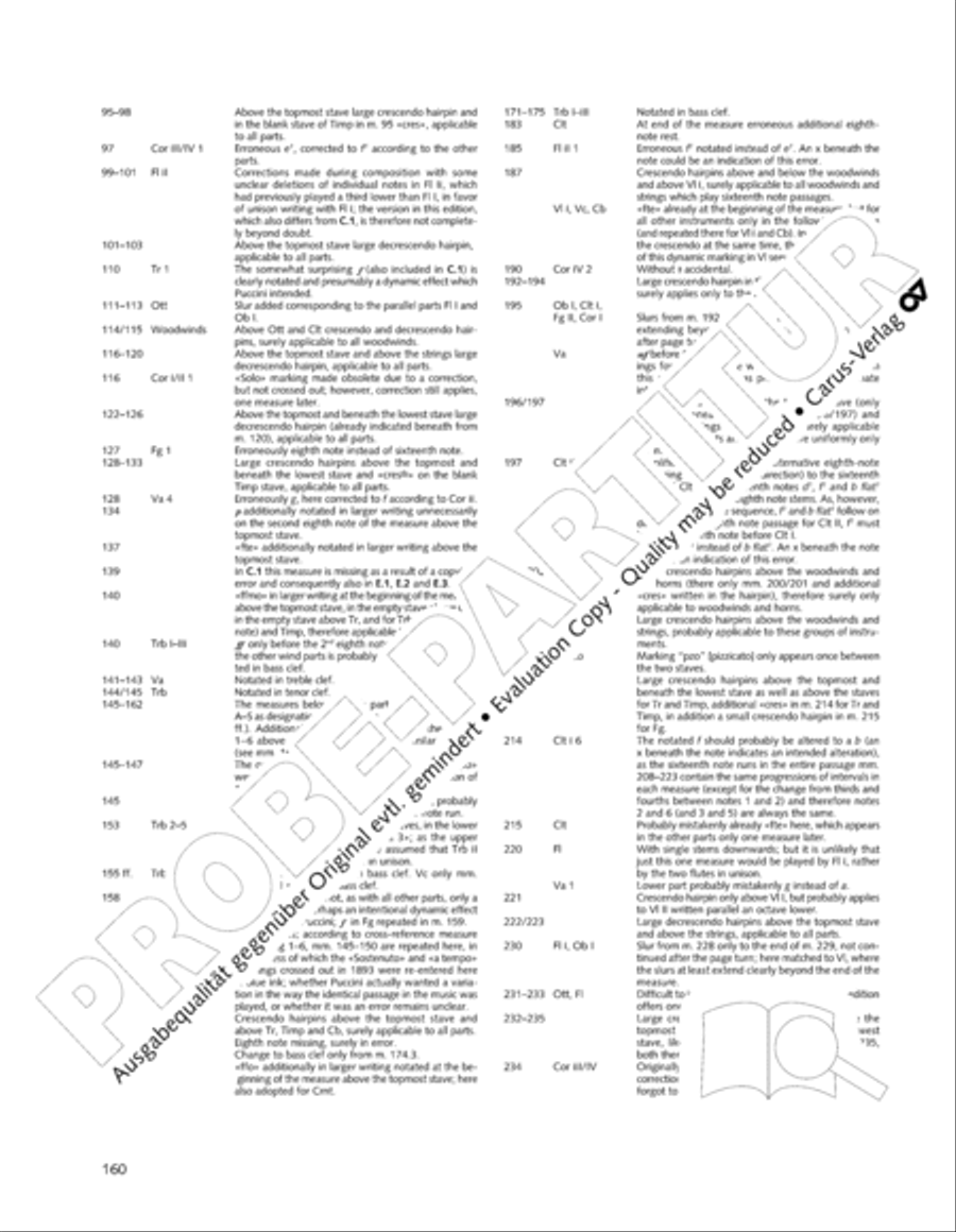 Edizione Nazionale delle Opere di Giacomo Puccini. II. Instrumental music; 1. Works for orchestra (vol. II/1) Score scores gallery preview page 207