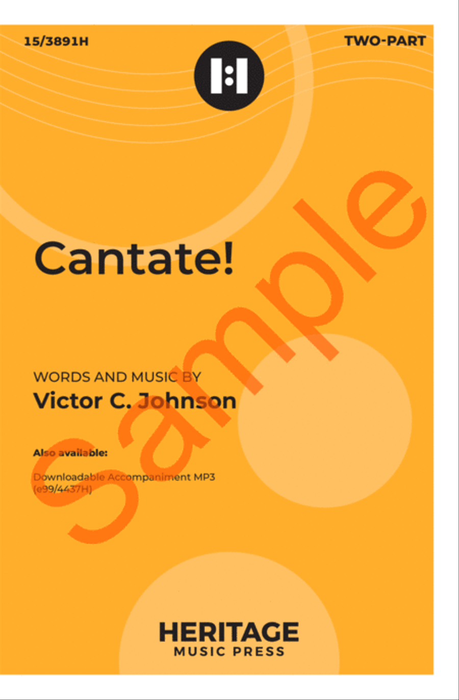 Cantate! 2-Part scores gallery preview page 2