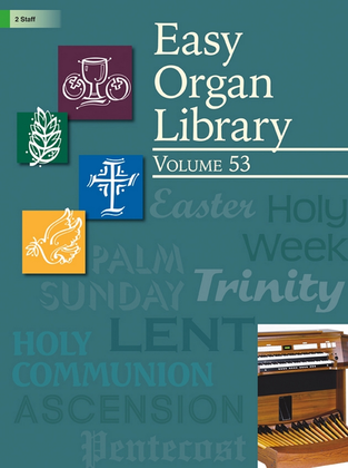 Book cover for Easy Organ Library, Vol. 53
