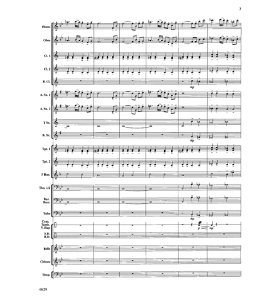 Sirocco Concert Band scores gallery preview page 4