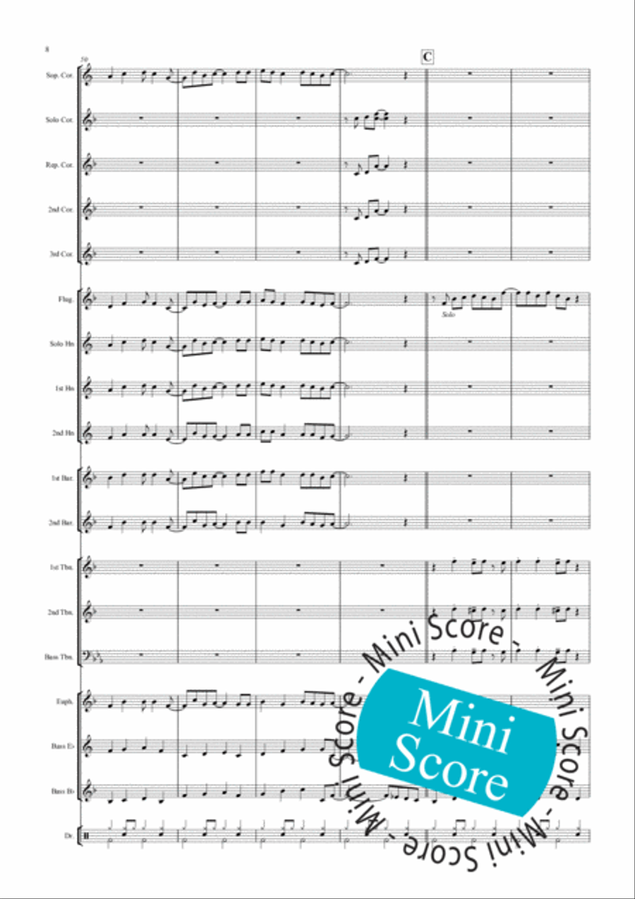 Hangin' On! Brass Band scores gallery preview page 10