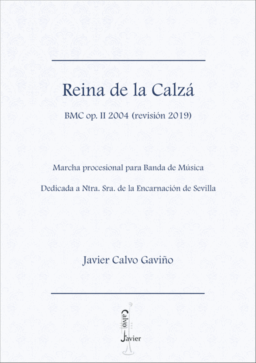 Reina de la Calzá Concert Band scores gallery preview page 1