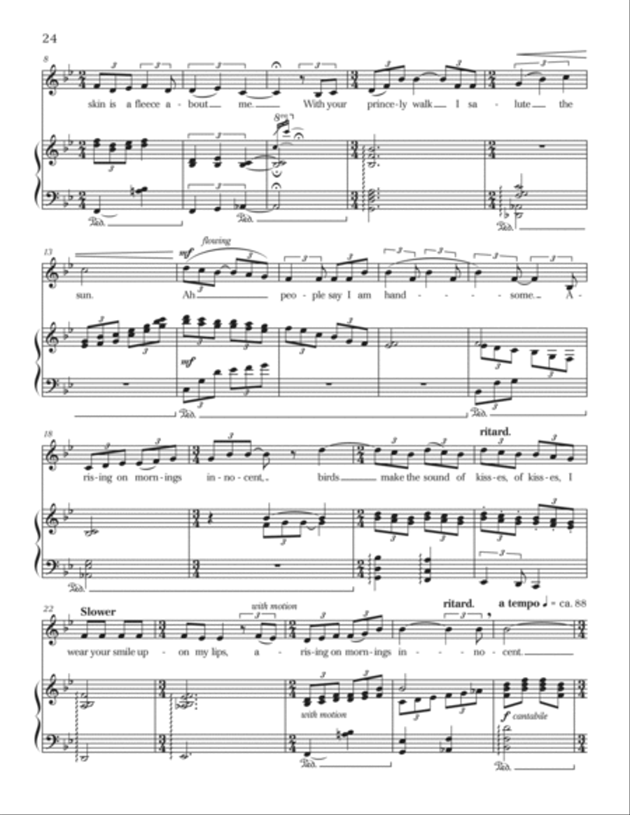 Mornings Innocent Medium Voice scores gallery preview page 2