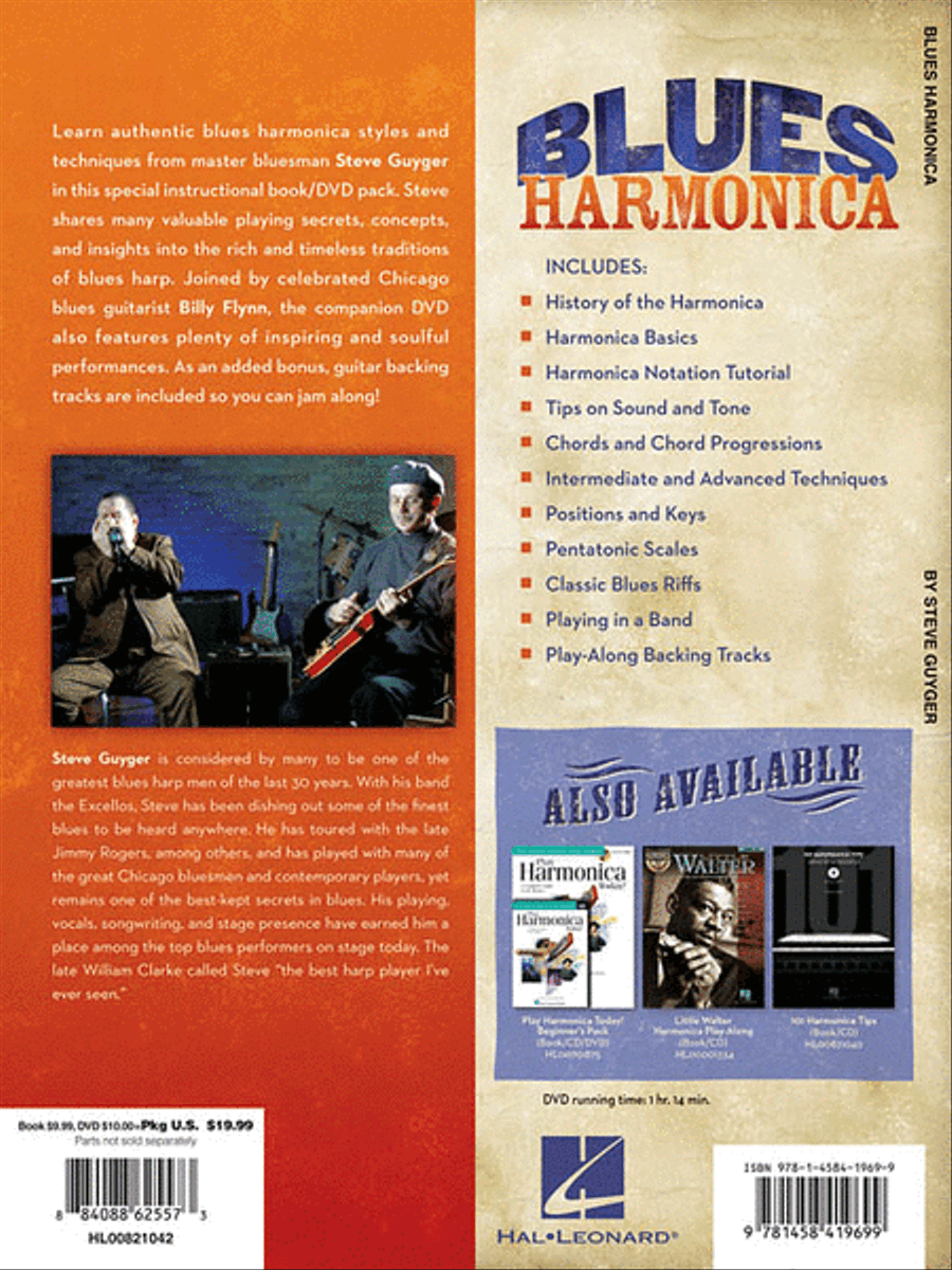 Blues Harmonica Electric Guitar scores gallery preview page 2