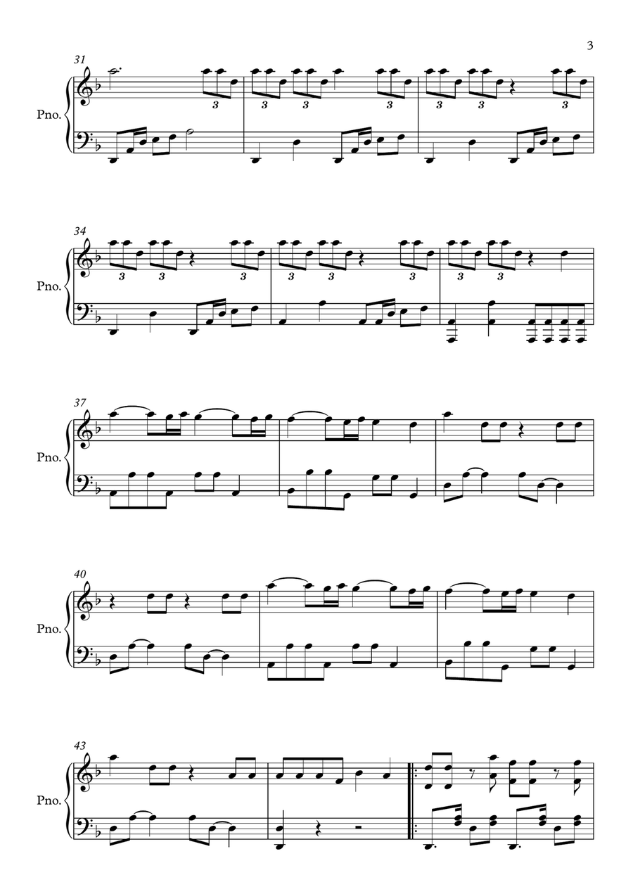 Idol Idol Piano Solo scores gallery preview page 3
