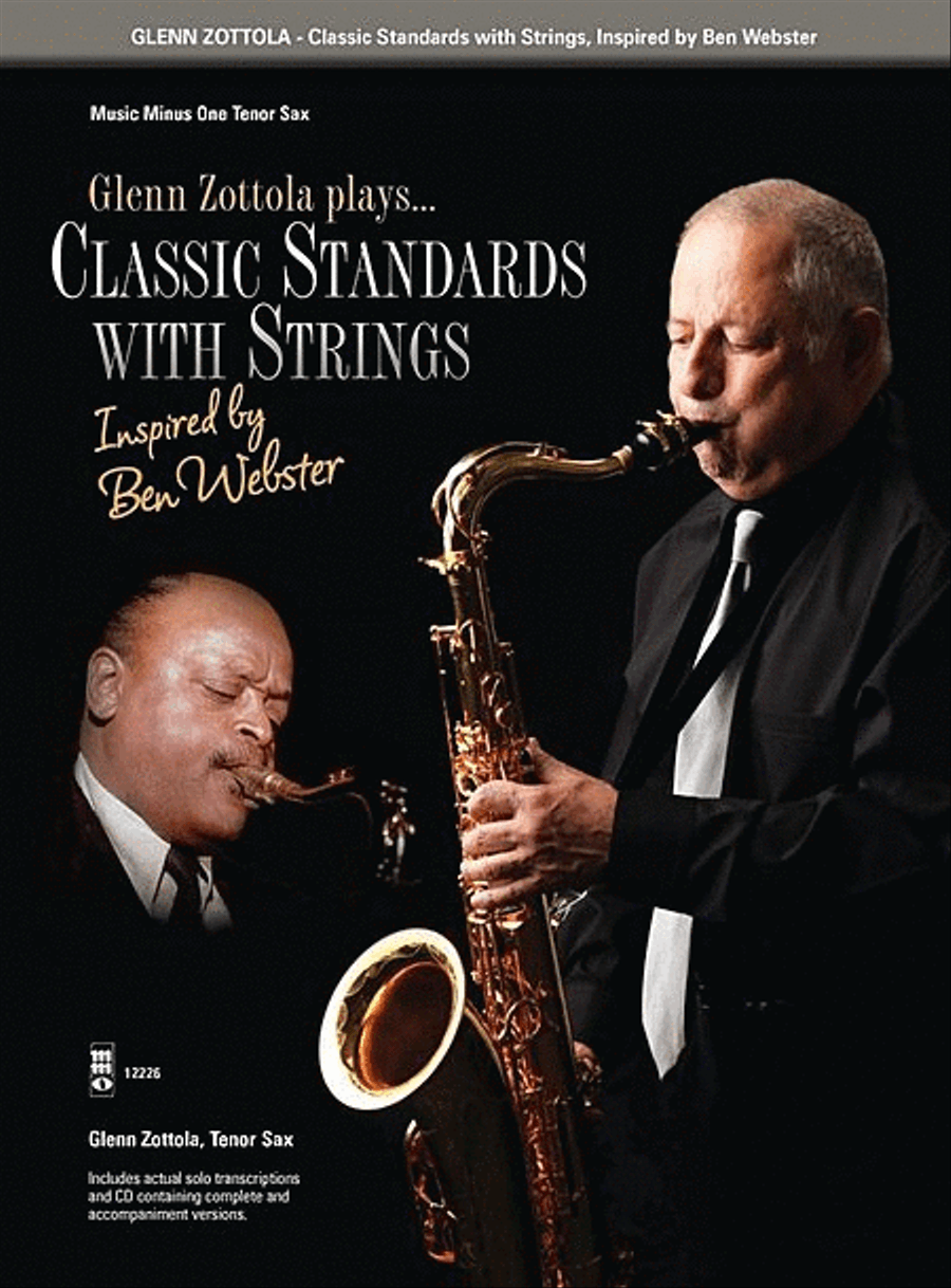 Classic Standards with Strings Tenor Saxophone scores gallery preview page 1