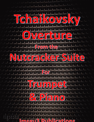 Book cover for Tchaikovsky: Overture from Nutcracker Suite for Trumpet & Piano