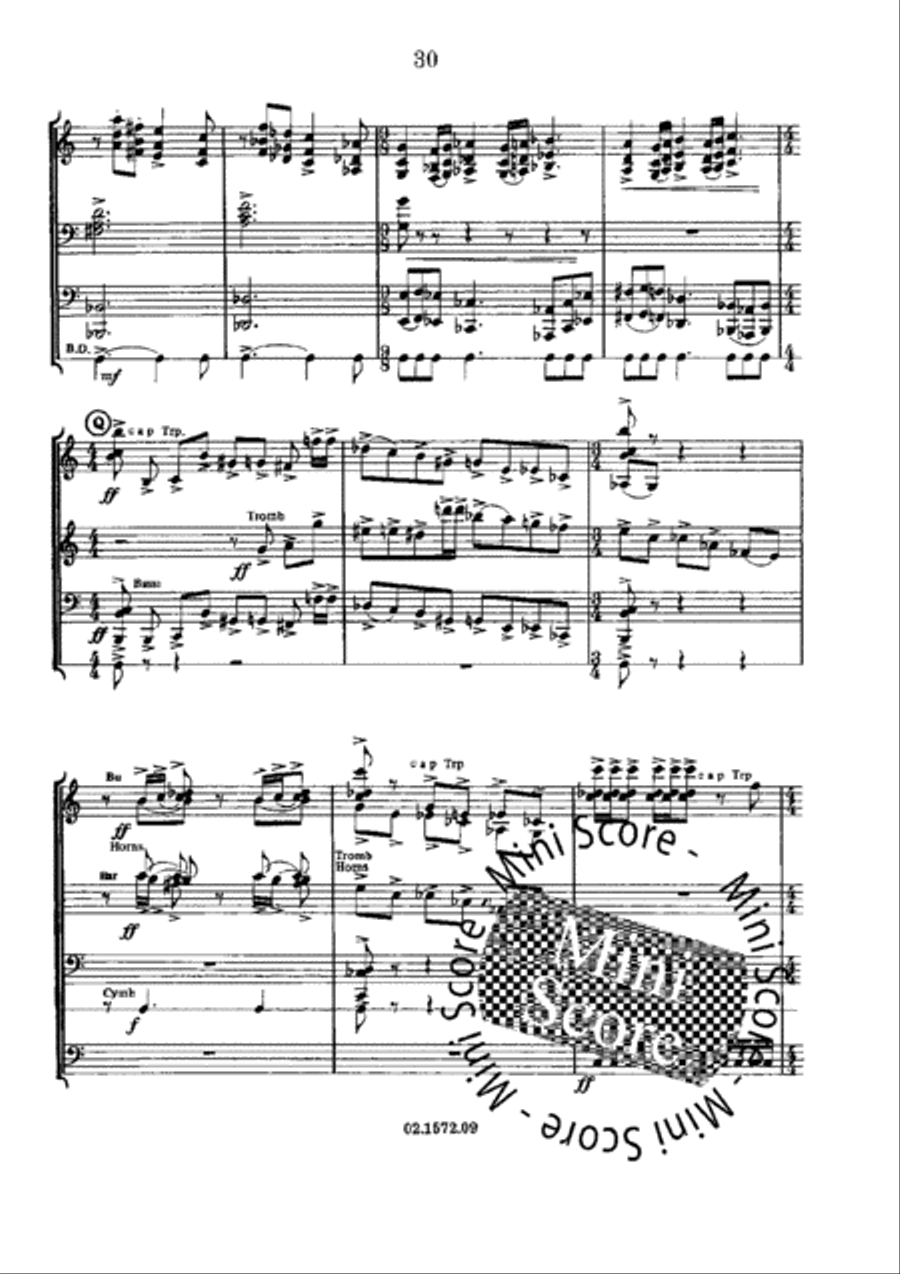 Triptiek voor Fanfare Concert Band scores gallery preview page 33