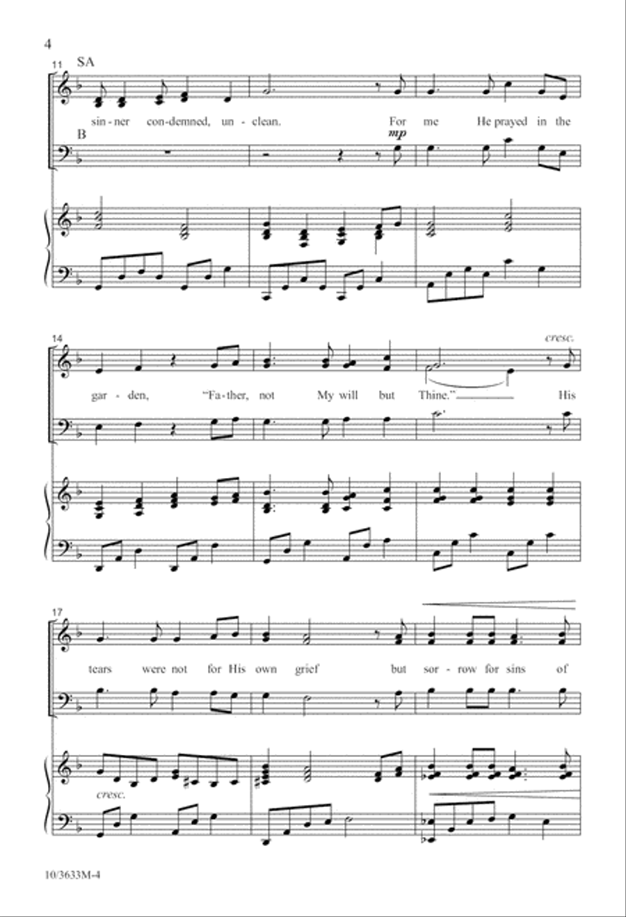 I Stand Amazed I Stand Amazed 3-Part scores gallery preview page 4