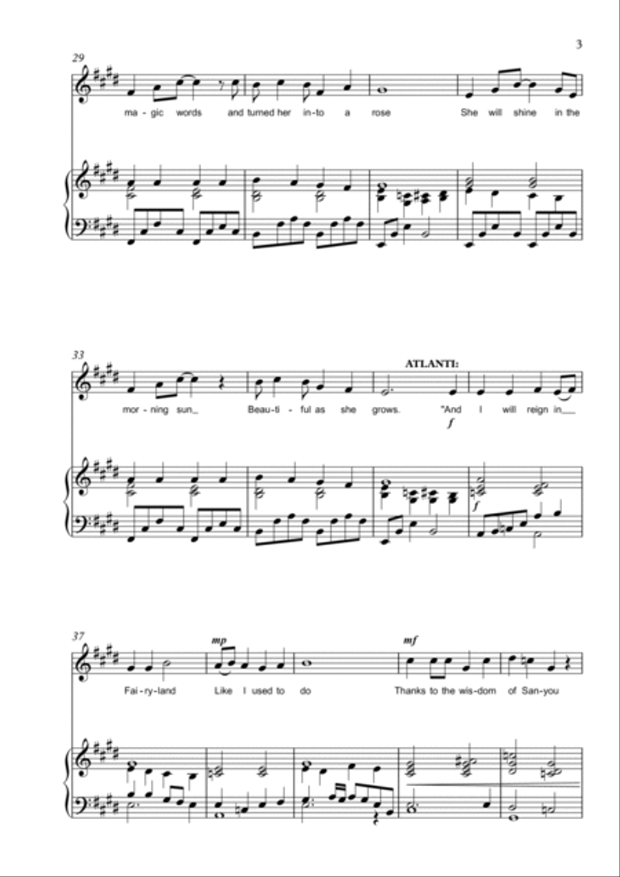 The Witch of Woccabocca - The Victory Song Voice scores gallery preview page 3