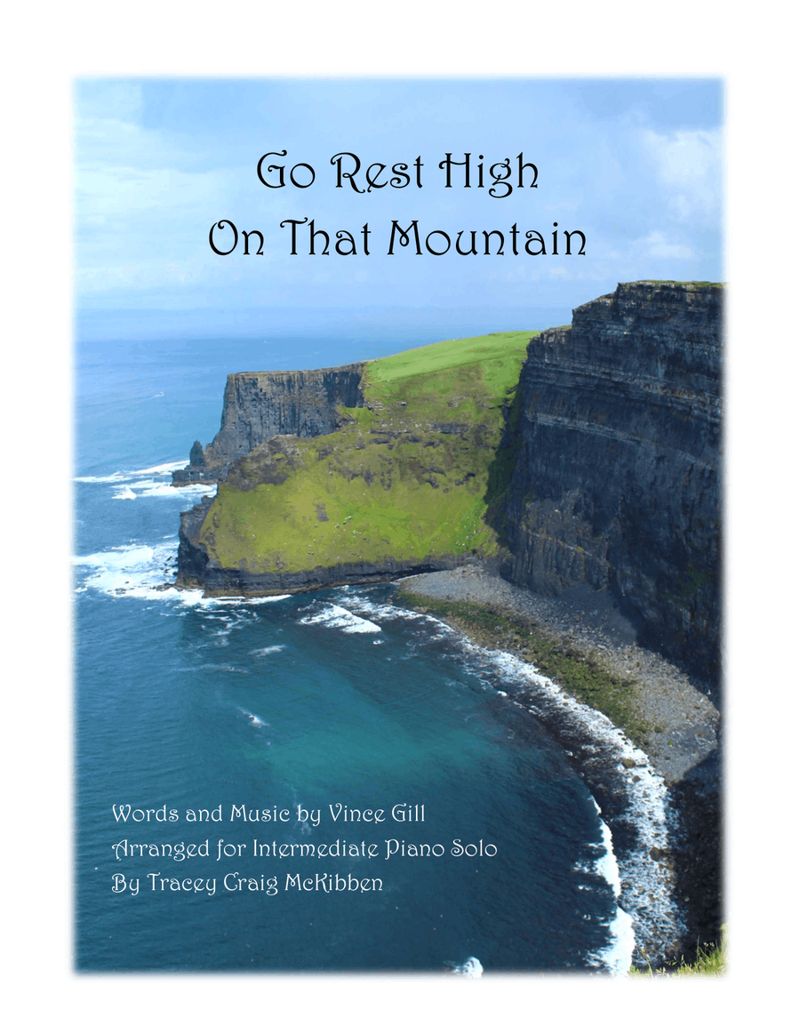 Go Rest High On That Mountain Piano Solo scores gallery preview page 1