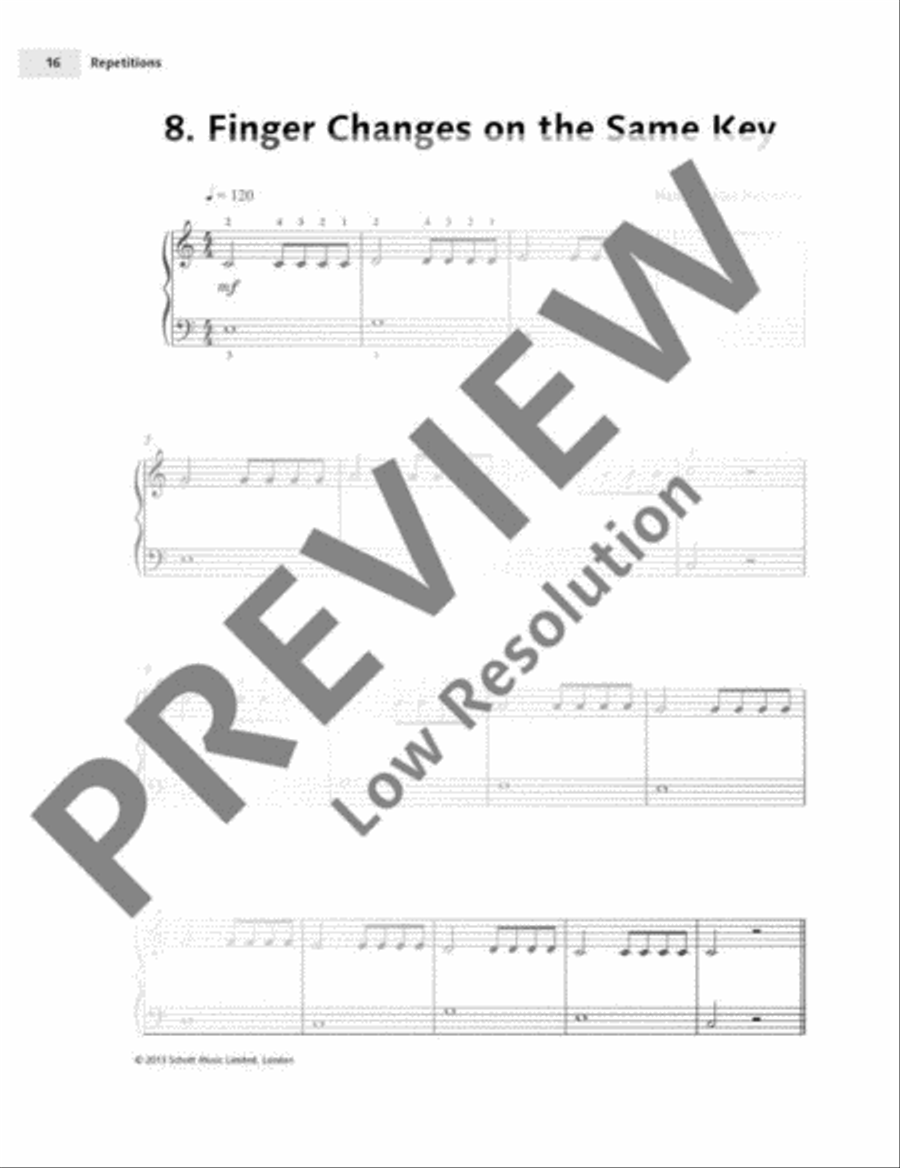 The Classical Piano Method Piano Method scores gallery preview page 17