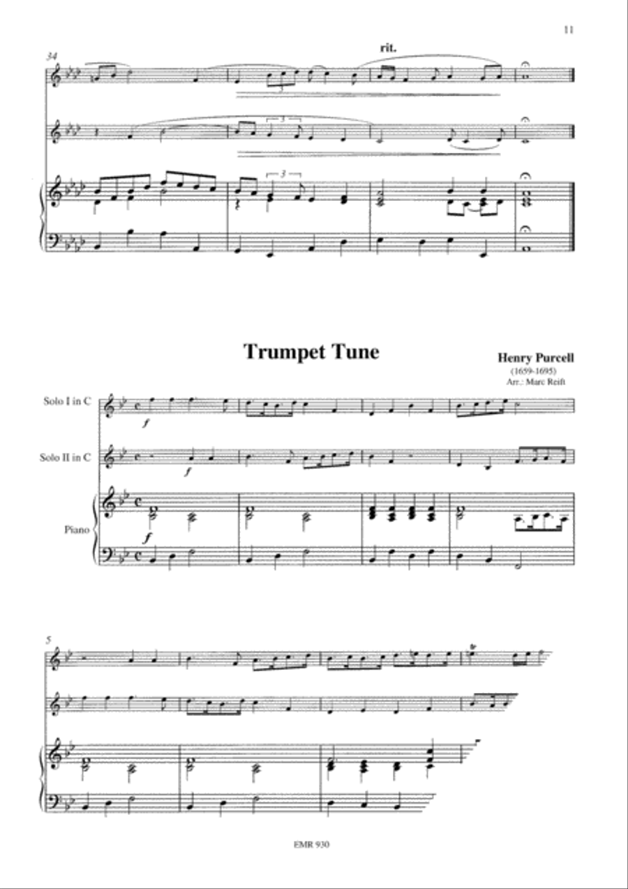 Wedding Music Clarinet scores gallery preview page 6