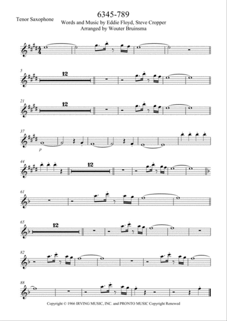 634-5789 Piano, Vocal, Guitar scores gallery preview page 6
