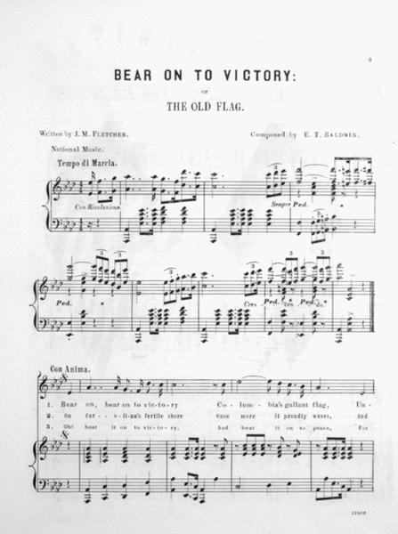 National Music. Bear on to Victory