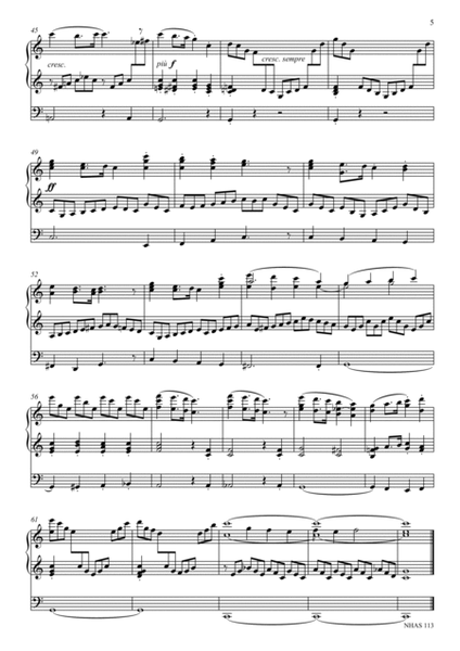 Suite "Hommage à Mendelssohn" for organ image number null
