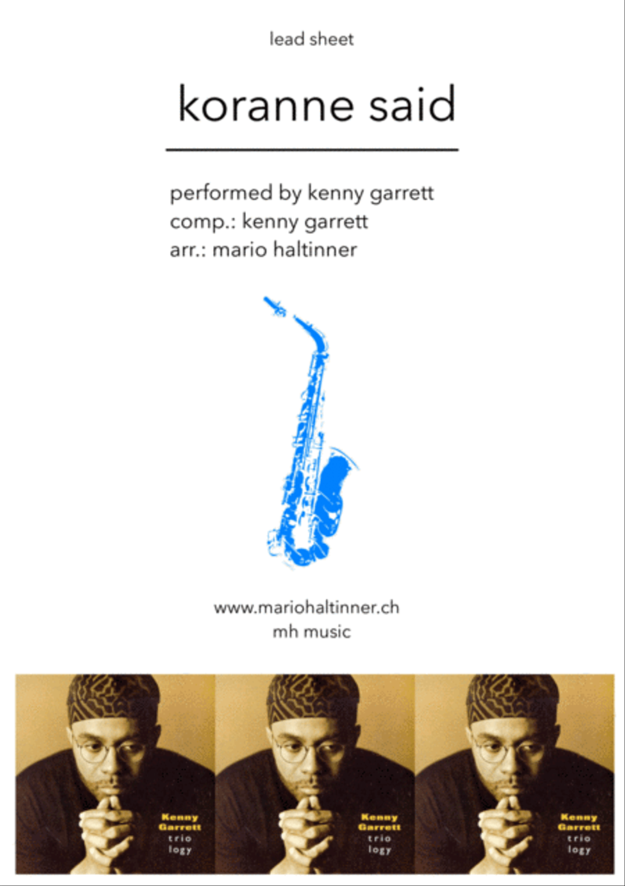 Koranne Said Koranne Said Piano scores gallery preview page 1