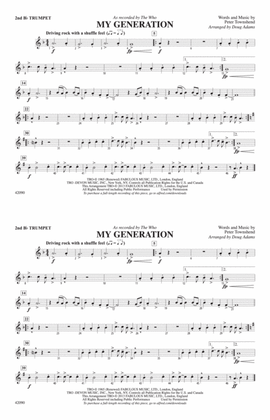 My Generation: 2nd B-flat Trumpet