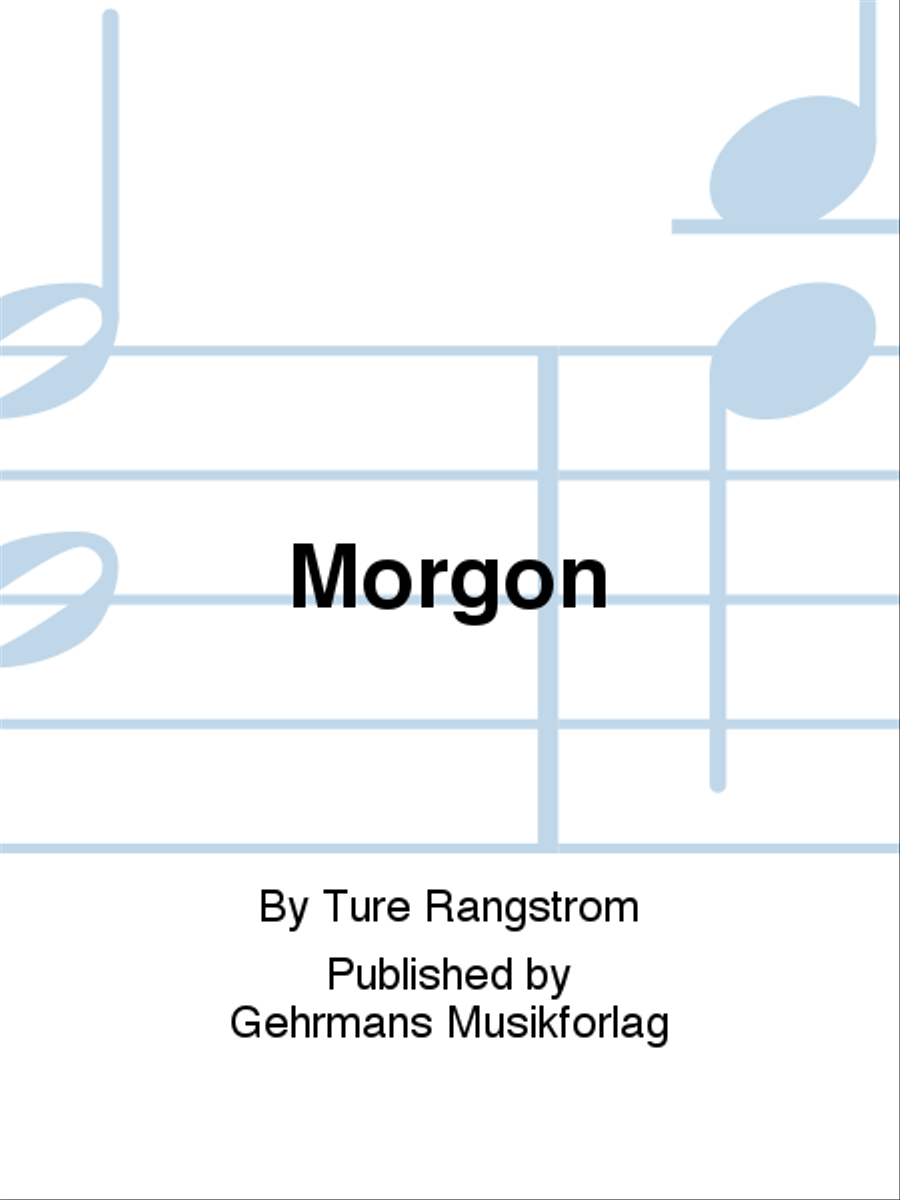 Morgon TTBB scores gallery preview page 1