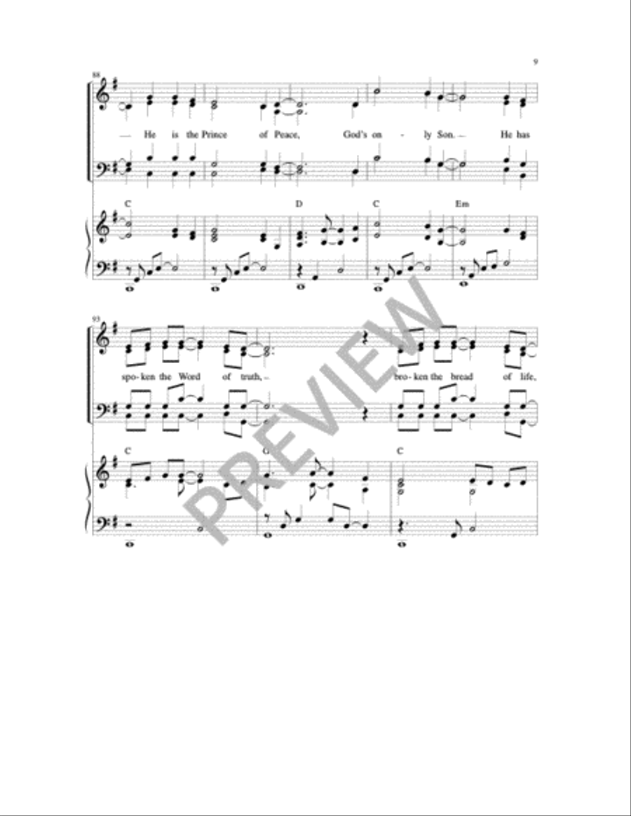 We Behold Our King We Behold Our King 4-Part scores gallery preview page 7