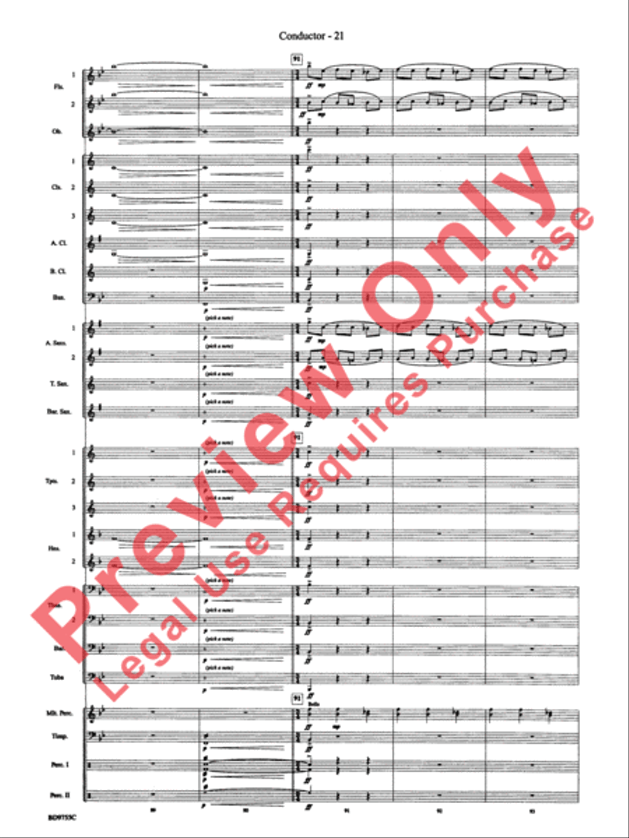 The Maelstrom The Maelstrom Concert Band scores gallery preview page 24
