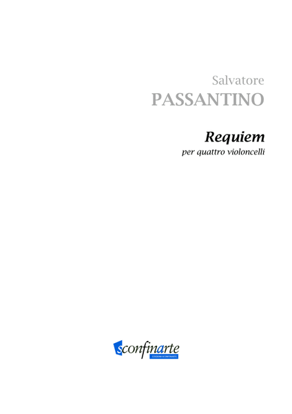 Salvatore Passantino: REQUIEM (ES-21-044) - Score Only