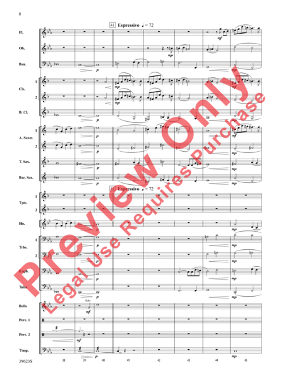 Beyond the Riverbend Concert Band scores gallery preview page 9