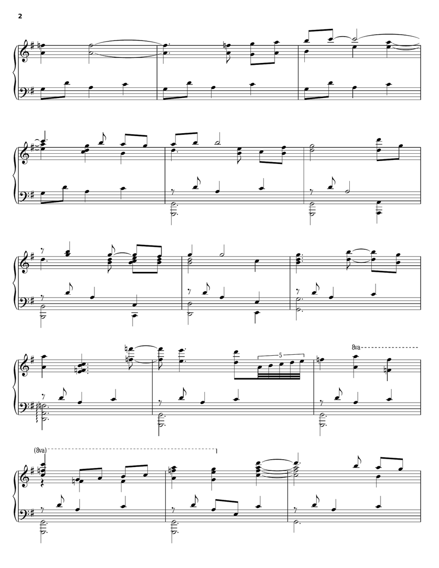 Ada And Inman Piano Solo scores gallery preview page 2