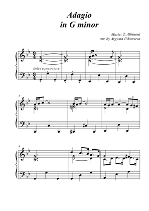 Adagio in G minor Medium