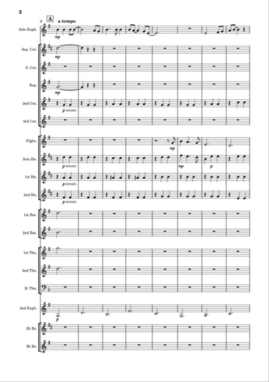 Tightrope Brass Band scores gallery preview page 2