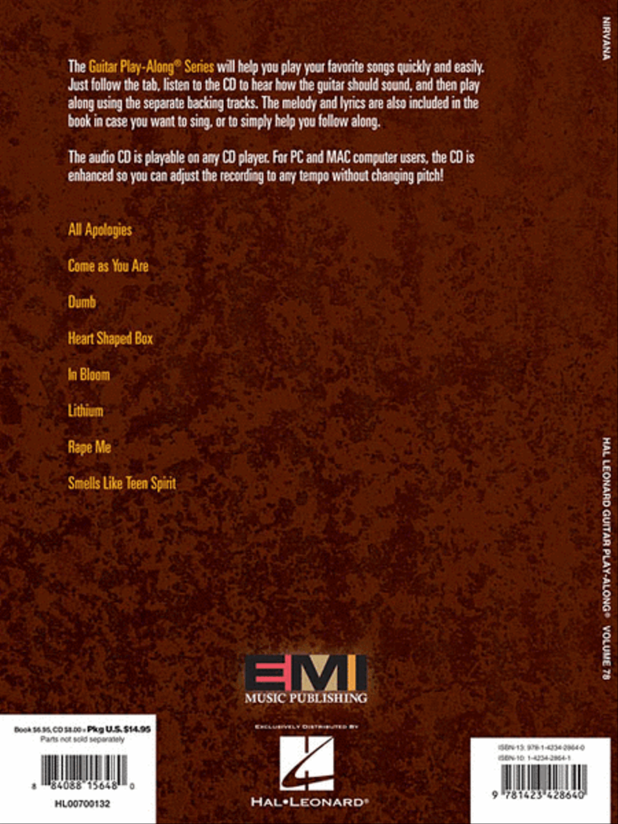 Nirvana Nirvana Guitar Tablature scores gallery preview page 2