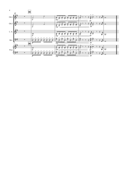 2 Classical Favourites for Double Reed Quartet (volume four) image number null