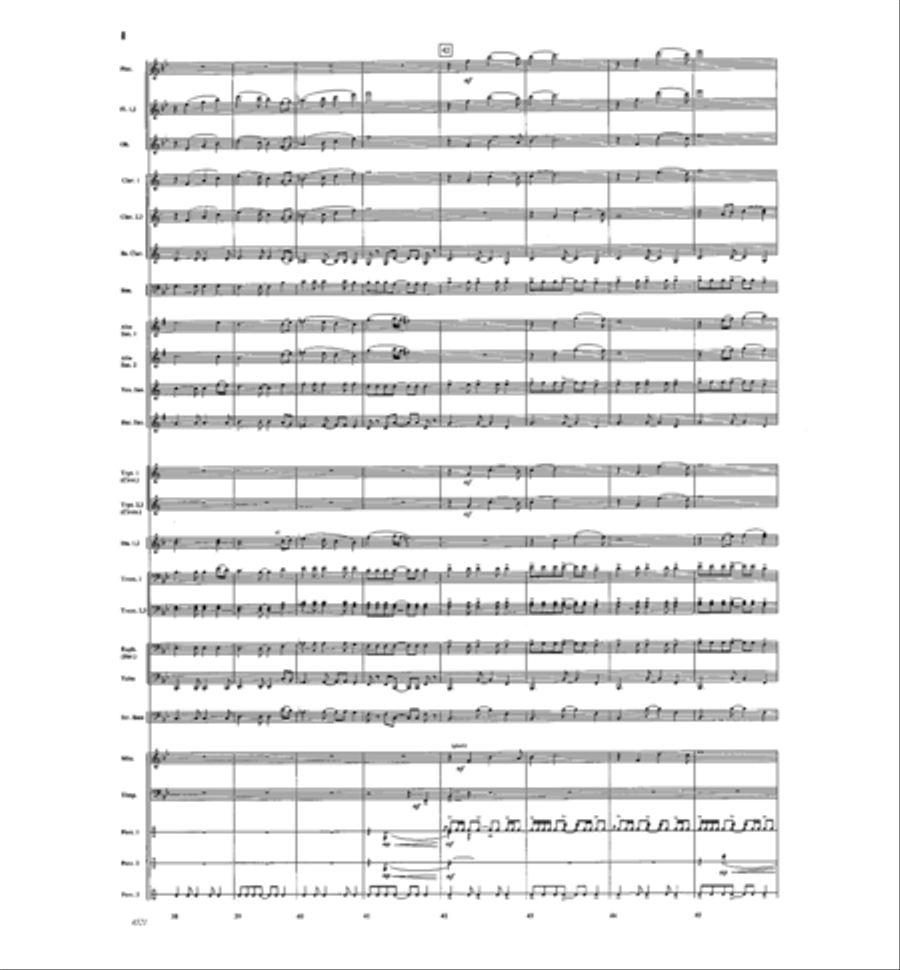 Hopetown Holiday Concert Band scores gallery preview page 8