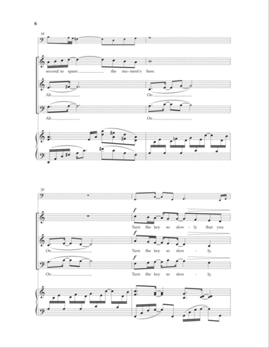 Don't Be Seen 3-Part scores gallery preview page 4