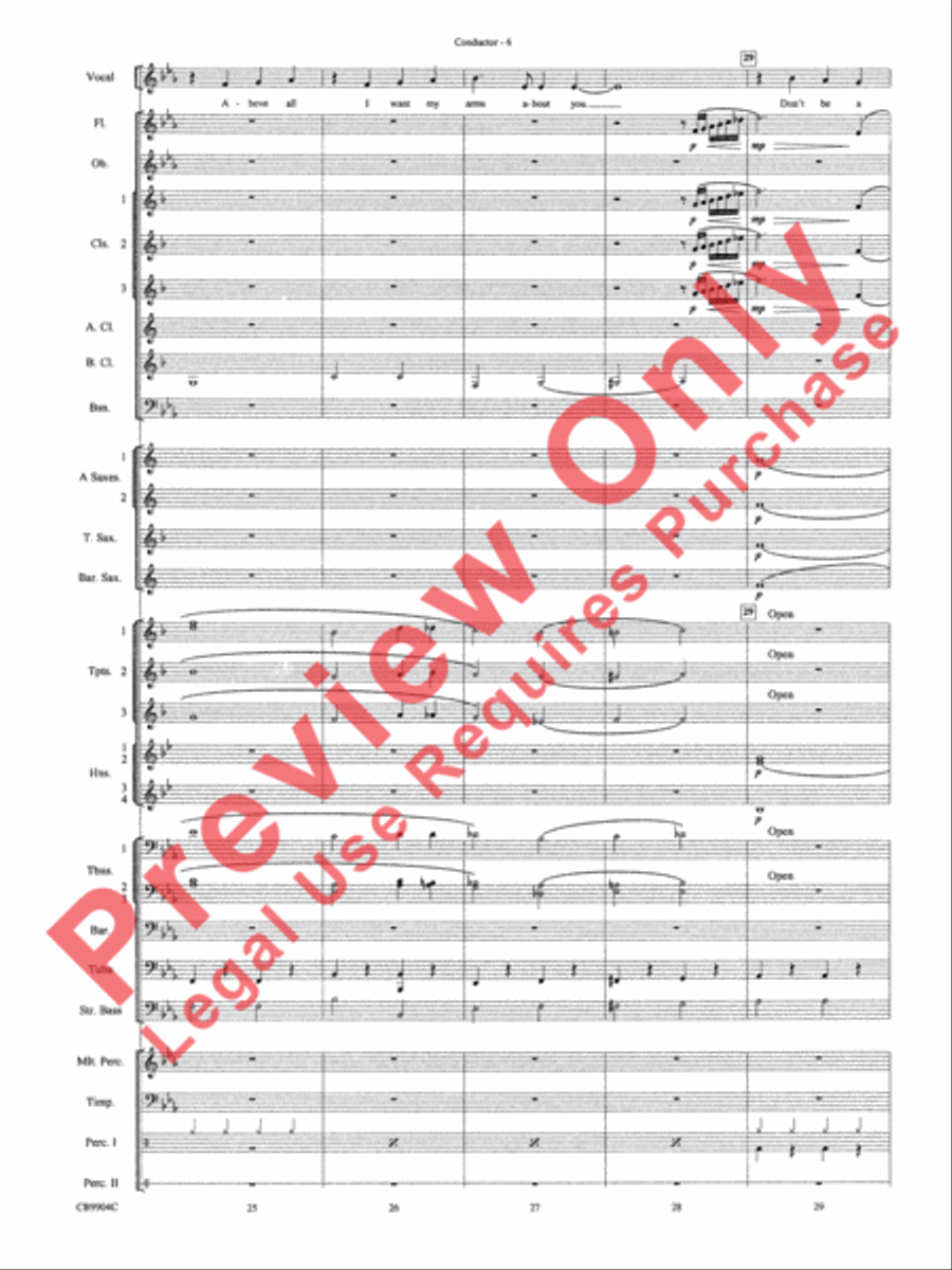 Embraceable You Embraceable You Concert Band scores gallery preview page 9