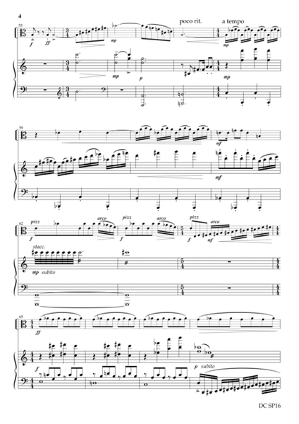 Sonatina for viola and piano