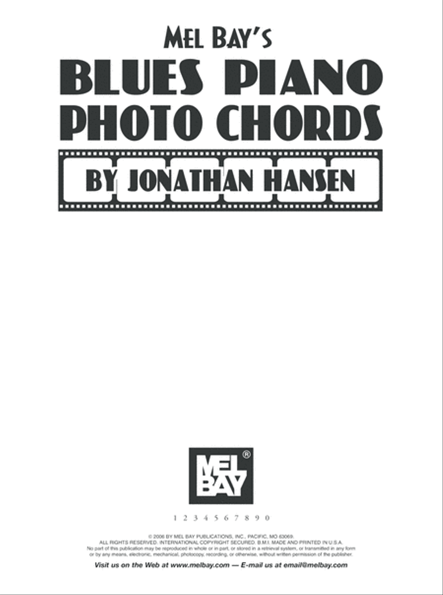 Blues Piano Photo Chords