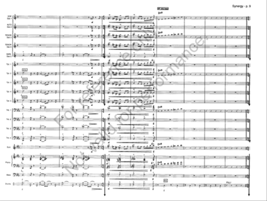 Synergy Jazz Ensemble scores gallery preview page 8